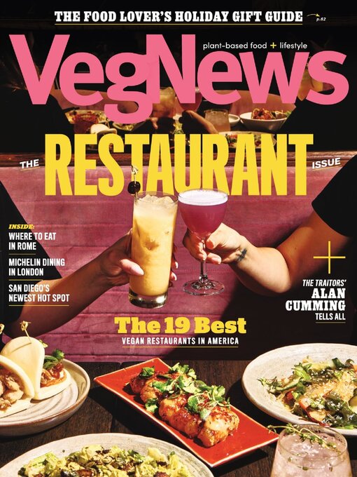 Cover image for VegNews Magazine